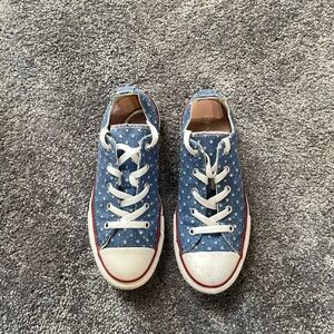 Converse Blue Starry Kids Sneakers